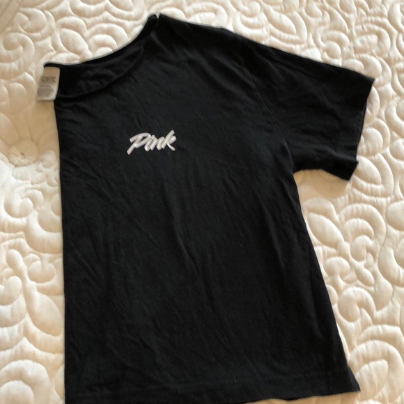 PINK Victoria's Secret Tops - Pink brand Cropped tee